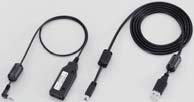 (Supplied with ID-51A/E) Allows memory channels and other settings from a PC. (New item) OPC-2218LU : Cloning cable (USB type).