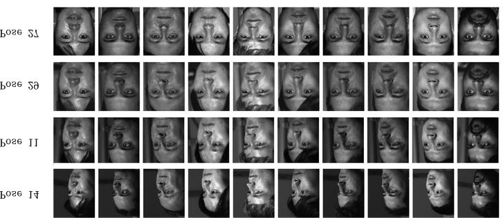236 J. Sang, Z. Lei, and S.Z. Li Fig. 7. Face examples under four poses (a) (b) (c) Fig. 8.