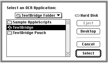 The Dispatcher window opens on the Macintosh desktop. Drag-and-drop icons You ll find complete information about using the Dispatcher window in Chapter 4, Scanning Images.
