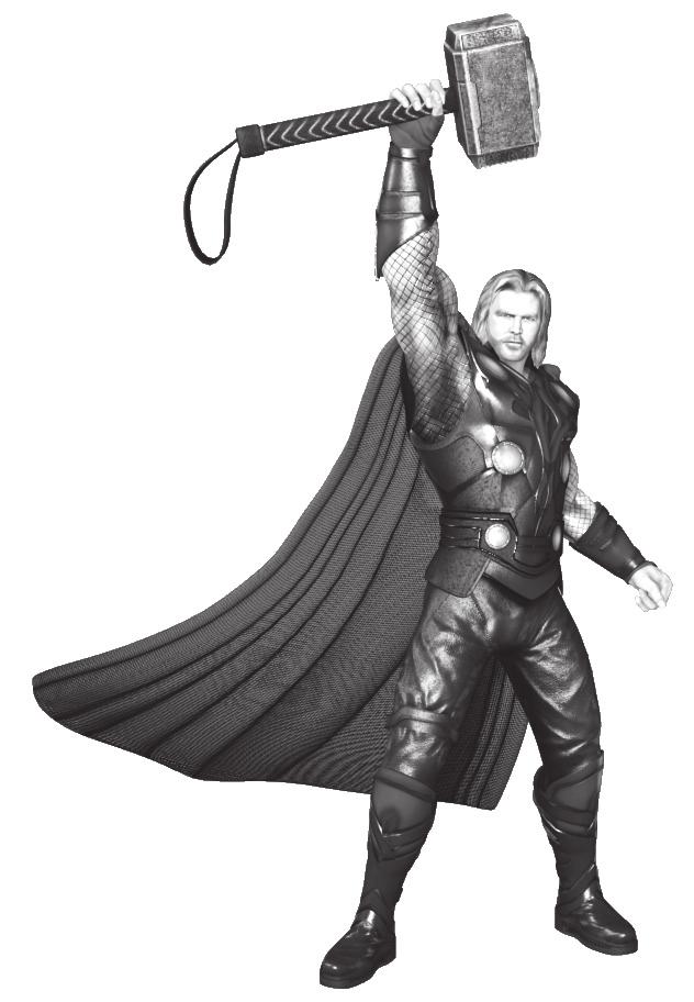 CHARACTERS HEROES OF ASGARD THOR Mighty Thor is a prince of Asgard,