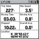 Trip Computer Page Main Page Selectable Data Fields Trip Computer Page Trip Page shown with Big Numbers The Trip Computer Page default displays up to seven different types of navigation