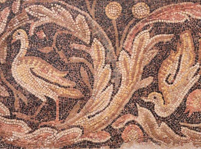 Artwork not on view? Don t worry: There are plenty of others to visit! Syria, Birds with Foliage (detail), 69.49.
