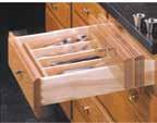 upgrade to soft-close full-access or soft-close full extension drawer guide; automatically receives dovetail drawer Upgrade to dovetail drawer