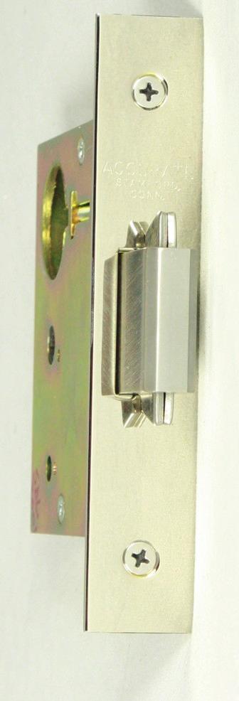 2001 Sliding Door Lock (#2001SDL) Various backsets to meet your requirements Please specify 2 1/2, 2 3/4, 3 3/4, 5, or 6 Backset Custom narrow and large backsets also available Operation*: 2001 SDL-1