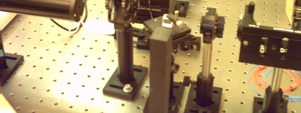 alignment of the laser and the other