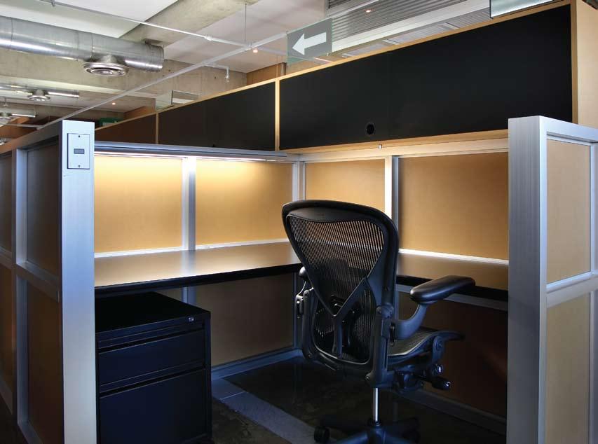 Efficient and effective, Light Bar and Work Station LED task lighting make a significant difference in office productivity and built-in furnishing appearances.