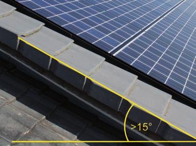 Since the load acceptance and the load effect of photovoltaic systems are affected by many factors, the statics must be calculated for every individual roof.
