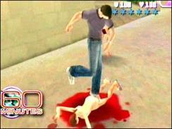 Example Scene from Violent Video Game: GRAND THEFT AUTO