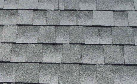 On a Class 4 rated shingle, no evidence of cracking or tearing is present.