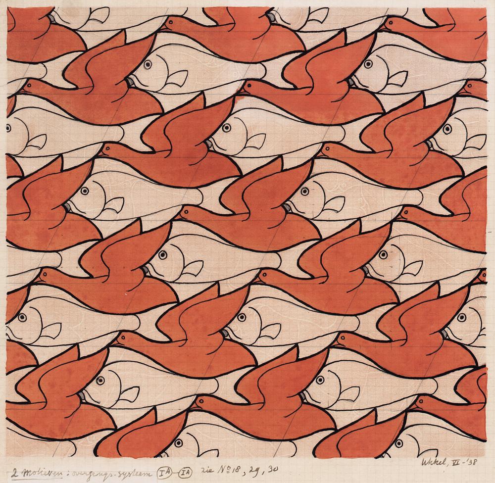 Escher s Tessellations: The Symmetry of Wallpaper