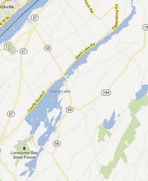 Introduction and Background Black Lake is an approximately 4,593-acre freshwater lake located in St. Lawrence County, New York.
