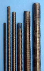 Threaded Rod The following rods are threaded for their entire length and are ideal for cutting up as required. BSF STAINLESS 304 Dia tpi per 1 foot length 1/4 26 $20.00 5/16 22 $22.00 3/8 20 $25.