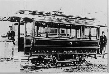 History 1888 - Huntington Electric Light and Steel Railway Company