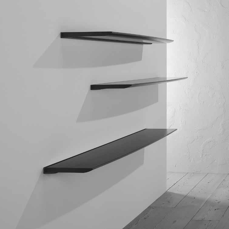 TANGENT SHELVING Tangent is an innovative, strong, and graceful shelving system. Tangent is unique because of its beautifully simple means of assembly.