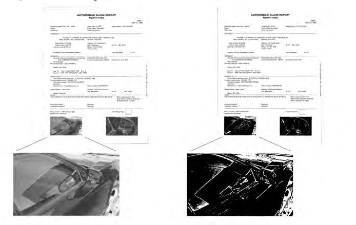 Text with Photographs: the documents contain a mix of text and photographs.