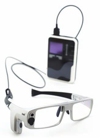 Using electrodes attached to the skin around the eyes, EOG measures changes in the electric potential field caused by eye movements.