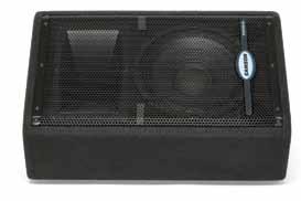 Handles 300 watts @ 8 ohms 10-inch low frequency driver *RS12 HD Passive PA