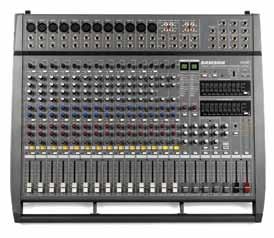 POWERED MIXERS XML / TXM SERIES 15 XML SERIES XML Powered Mixers incorporate solid professional sound reinforcement with a lightweight, Class D