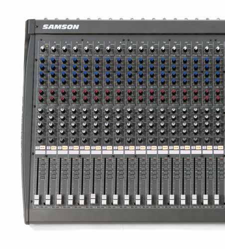 16 L SERIES MIXERS L SERIES 4-Bus Mixing Consoles Ideal for any live sound application, L-Series Mixers offer professional performance and comprehensive features that are perfect for any