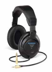 Headphones Closed design for preventing outside noise 40mm drivers for exceptional reproduction and
