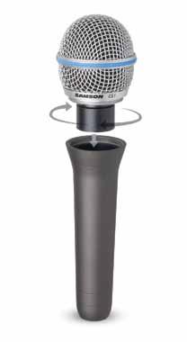 CS1 Vocal Microphone Neodymium capsule tuned for vocal performance