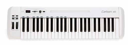 49-key semi-weighted keyboard with aftertouch Programmable faders (9), encoders (8) and buttons (16) for hands-on control over your DAW and virtual instruments Four velocity-sensitive trigger pads