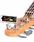 Powered by a single CR2032 battery (included) Auto power-off and energy-saving functions for maximum battery life CM40 Chromatic Tuner/Metronome Samson brings precision tuning and metronome