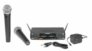 WIRELESS CONCERT 77 / UM1 77 63 UM1 77 Wireless Video CR277 Dual Channel Handheld System Designed for twice the versatility, our Concert 277 offers an additional channel and a second professional