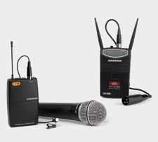 output with level control 9-volt battery operation *CT7/HM40 Wind Instrument CT7 Beltpack Trasmitter HM40 Mini-Condenser Mic Cardioid pickup pattern Integrated clip-on design Flexible gooseneck CR77