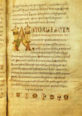 Unit 1.1 - Introduction to the Renaissance 1. Carolingian manuscript 2. Carolingian miniscule script 3. Roman Italic script of the Renaissance 1.