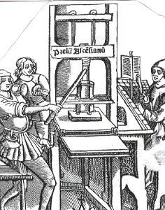 Unit 1.3 - Renaissance Humanism and Science A 15 th century engraving of a printing press 1. The term Humanism means (1) 2. Humanist scholars were people of great influence because (2) 3.