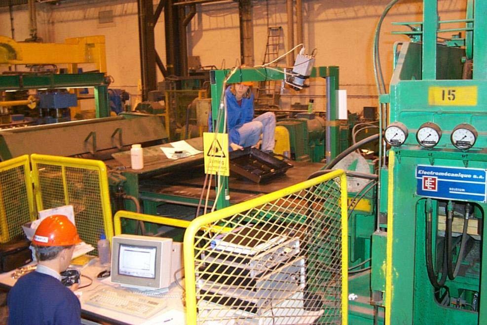 The first KIMAB UVF system installed at a SSAB slitting line in 1998 Characteristics