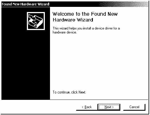 Remote Operation Figure 5-7 Found New Hardware Wizard 7. Click Next. 8.