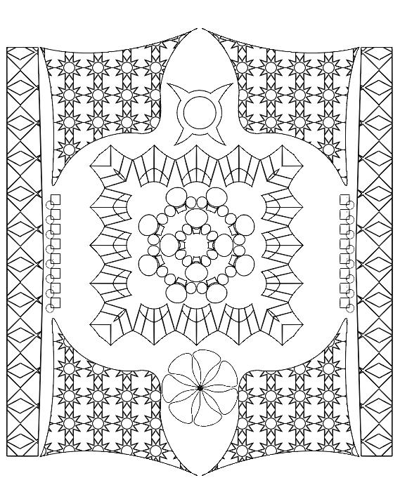 Project Description - For this project you will be creating a very Zen Coloring page.