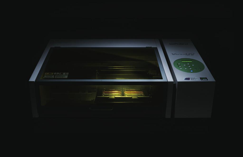 LEF series flatbed printers The Magic of UV Printing
