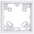Accessories ARA 1 E Plastic Adapter Frame For variable mounting of control units on nearly every internationally used flush-mounted box.