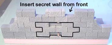 You will have to twist the wall out by rotating it counter clockwise (as you're looking from the top down).