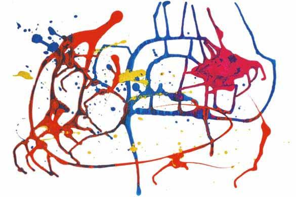 Action Painting Create an abstract painting using unconventional methods of application.