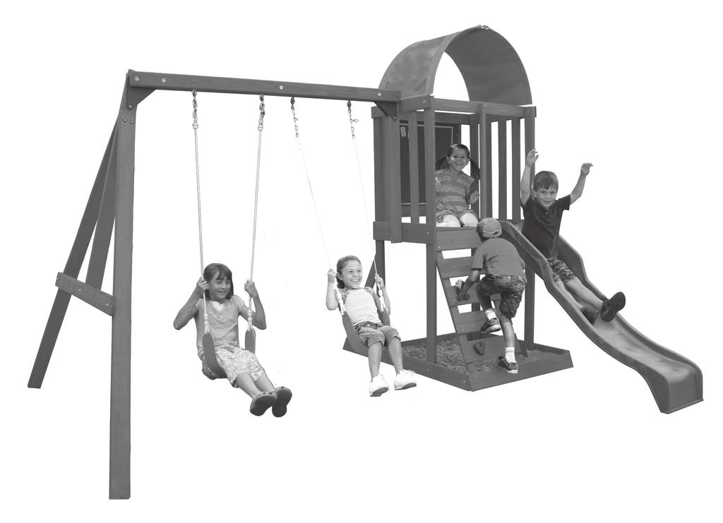 Keep and refer to these instructions often and give them to any future owner of this play system. Manufacturer contact information provided below. OBSTACLE FREE SAFETY ZONE - 22 3 x 28 (6.8 x 8.