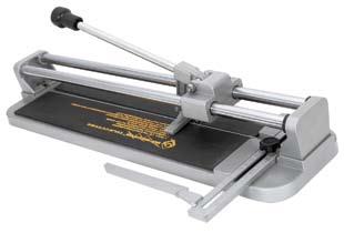 This tile cutter offers the best cutting gauge of all cutters. 22 rip cut, 15 diagonally 26 rip cut, 18 diagonally 31 rip cut, 22 diagonally 22 5057 $229.99 SHIPPING $4.00 26 5068 $249.99 SHIPPING $6.