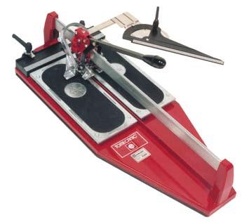 TOMECANIC BALL BEARING Premium quality professional tile cutter. Cuts wall, floor tile & mosaics. Large breaker for easy snapping anywhere on tile. Spring loaded pads. Made in France. 18 2145 $284.