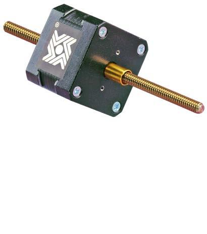 This extended rotor journal can be used for encoder installation, manual adjustment, or flag installation for a positioning sensor.