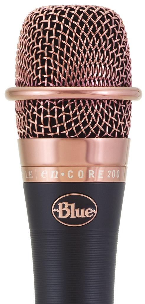 congratulations From Blue Microphones, makers of the finest studio recording microphones you can find, comes the en CORE 200, a studio-grade handheld dynamic microphone designed to deliver
