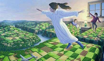 6.Around The Illusion Room Walls A Rob Gonsalves artworks B Several limited edition prints display a unique perspective & style similar to past artists such as M.