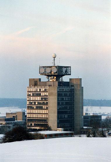 Radar antennas at ETH (until a few years ago )