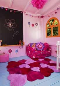 2. You can never have too much pink when decking out a girl s house!