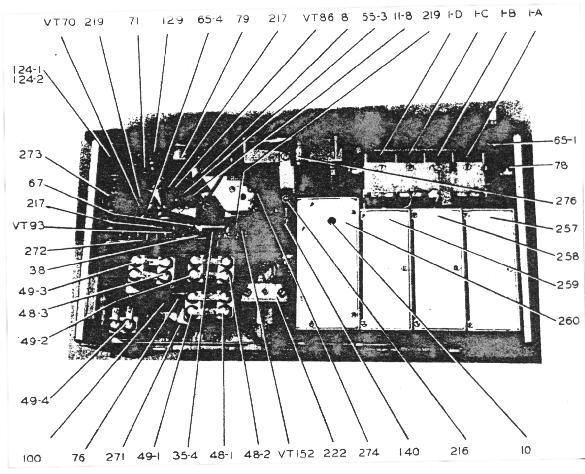 Figure 6-8 Radio Receiver BC-348-(*) or BC-224-(*) -- Resistor Boards, View B Figure 6-9 Radio Receiver BC-348-(*) or