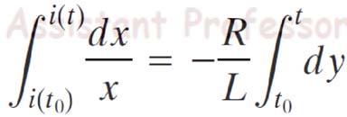 differential equation with constant coefficients.