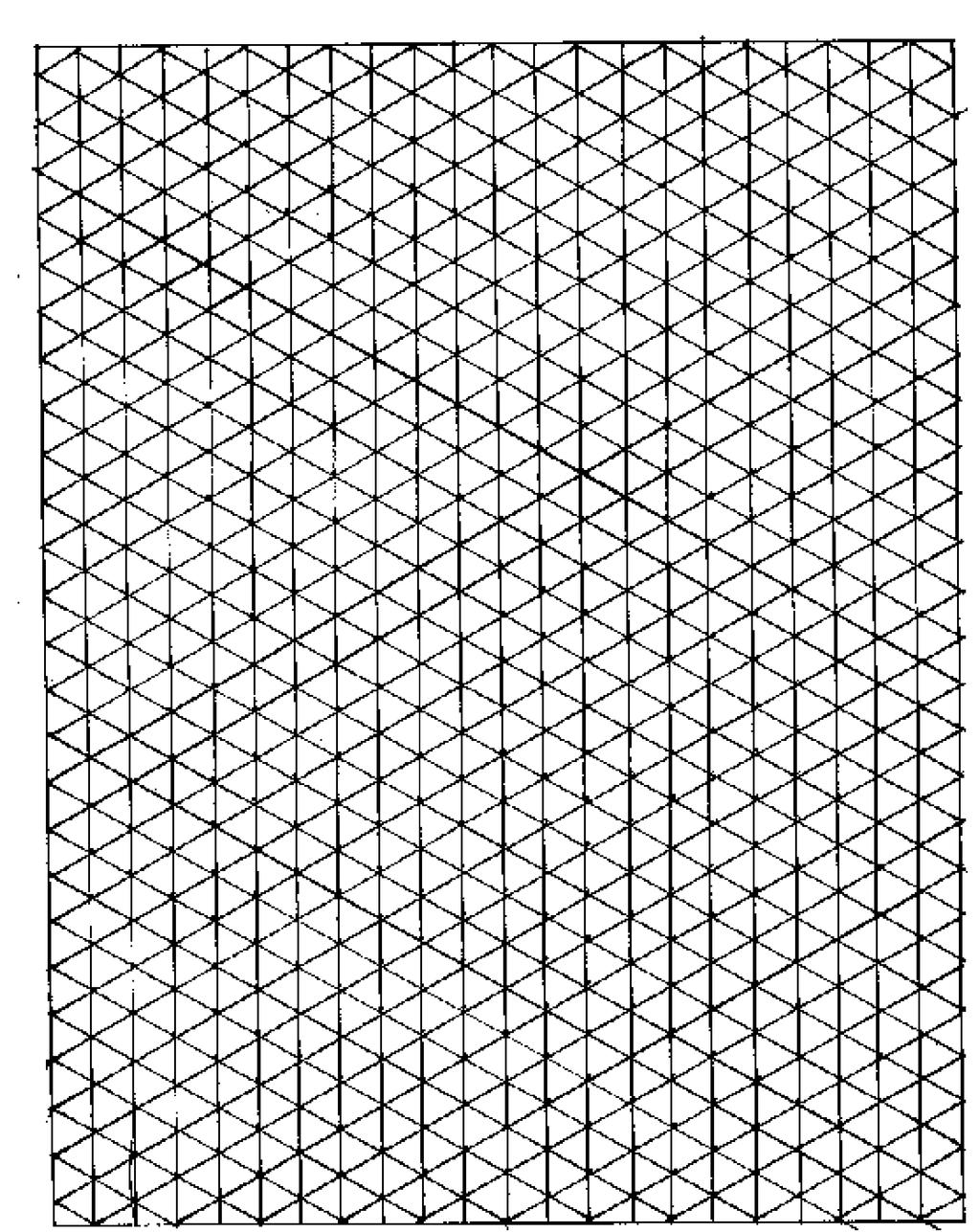 16 Isometric Grid Paper Use this grid