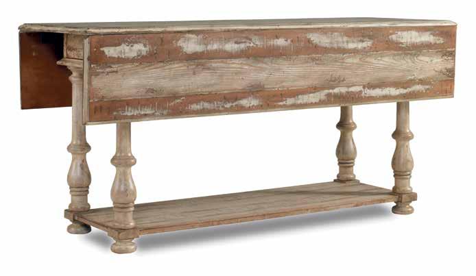 console table console table 978-50-001 Drop-Leaf Console Table One drawer on each end; This table can be used as a sofa table or a extra dining